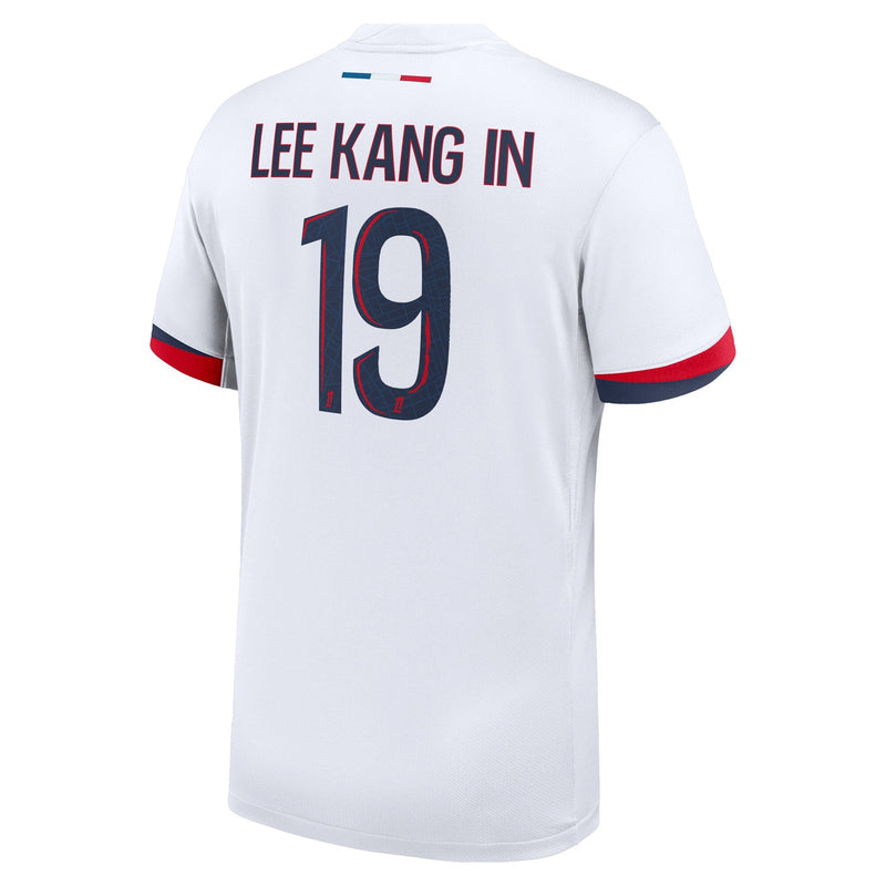 Lee Kang In Paris Saint-Germain Nike 2024/25 Away Player Jersey - White