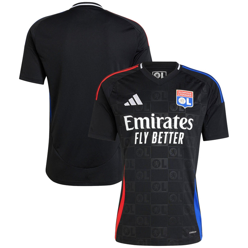 Olympique Lyonnais adidas 2024/25 Away Jersey - Black