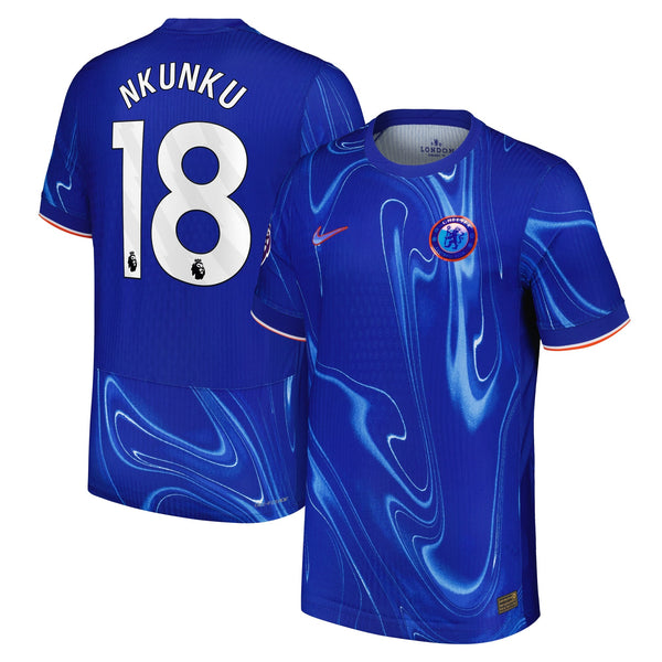 Christopher Nkunku Chelsea Nike 2024/25 Home Player Jersey - Blue