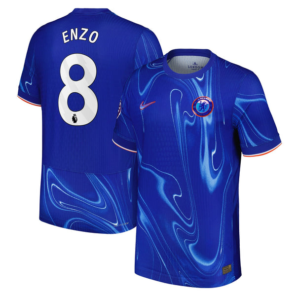 Enzo Fernández Chelsea Nike 2024/25 Home Player Jersey - Blue