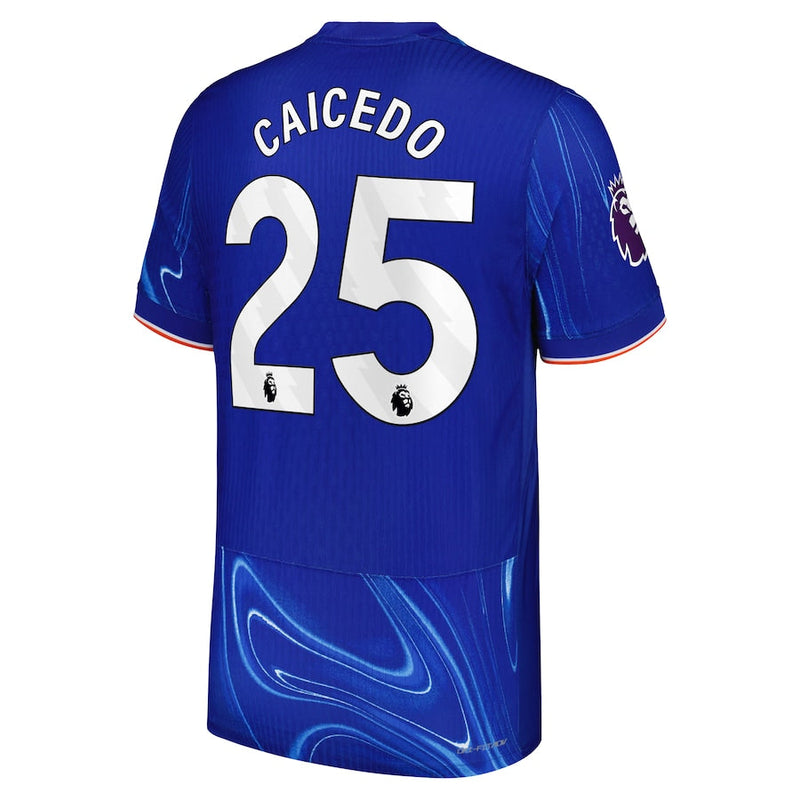 Moisés Caicedo Chelsea Nike 2024/25 Home Player Jersey - Blue