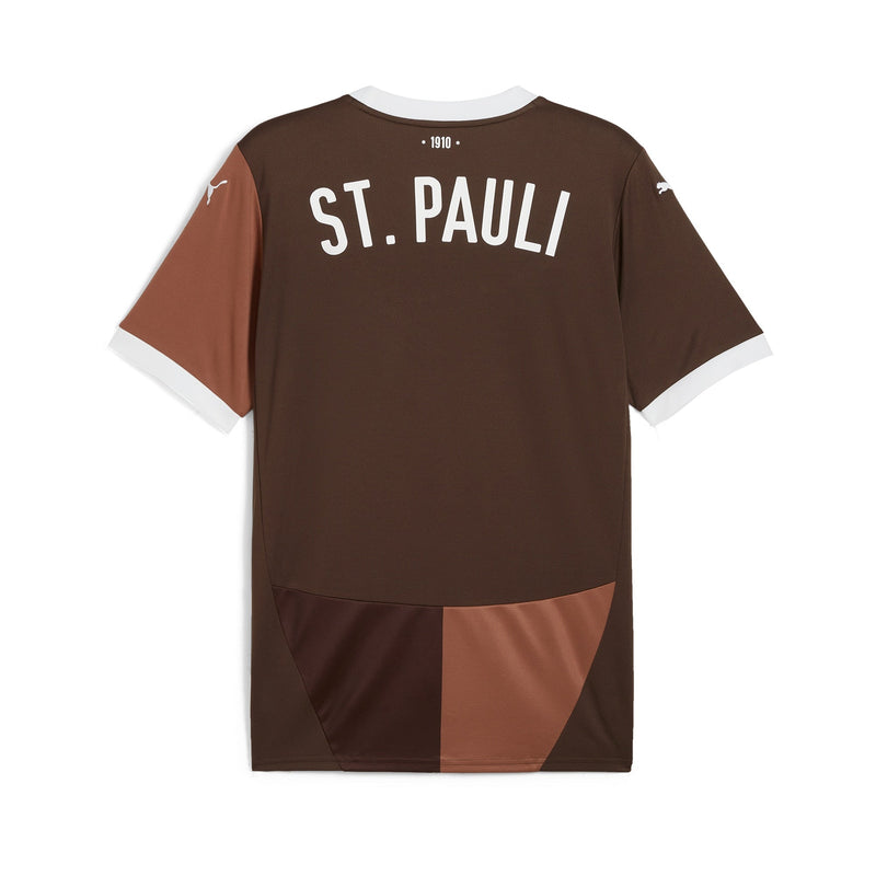 St. Pauli Puma 2024/25 Home Jersey - Brown