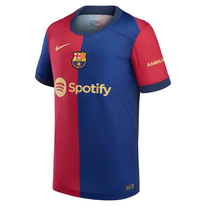 Gavi Barcelona Nike Youth 2024/25 Home Player Jersey - Royal