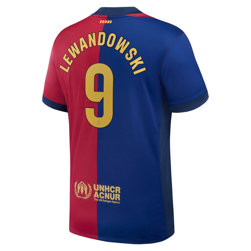 Robert Lewandowski Barcelona Nike 2024/25 Home Player Jersey - Royal