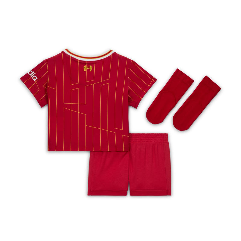 Liverpool Nike Infant 2024/25 Home Stadium Kit Set - Red