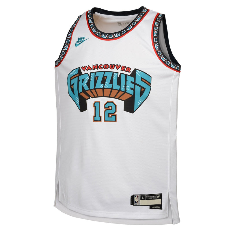 Ja Morant Memphis Grizzlies Nike Youth 2024/25 Swingman Jersey - White - Classic Edition