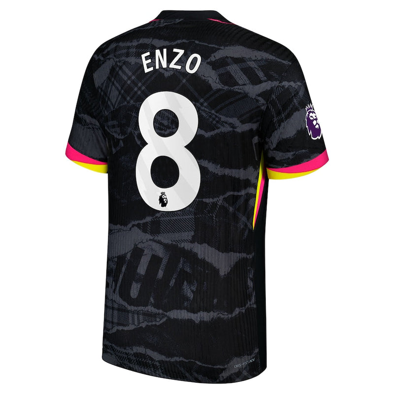 Enzo Fernández Chelsea Nike 2024/25 Third Player Jersey - Anthracite