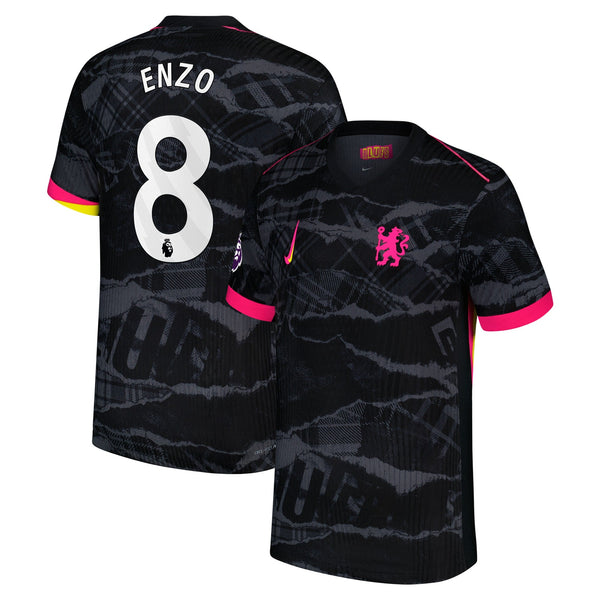 Enzo Fernández Chelsea Nike 2024/25 Third Player Jersey - Anthracite