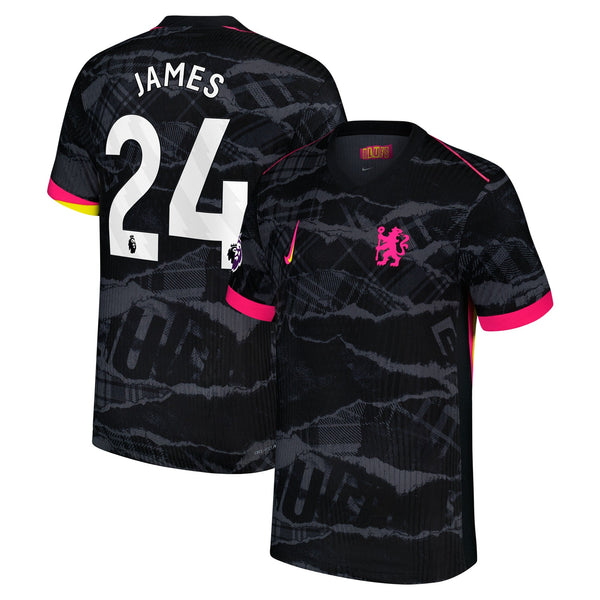 Reece James Chelsea Nike 2024/25 Third Player Jersey - Anthracite