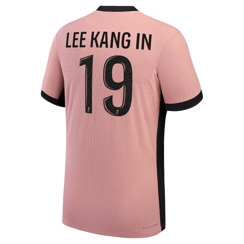 Lee Kang In Paris Saint-Germain Jordan Brand 2024/25 Third Player Jersey - Pink