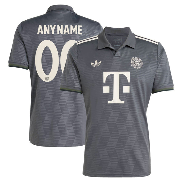 Bayern Munich adidas 2024/25 Wiesn Custom  Jersey - Gray