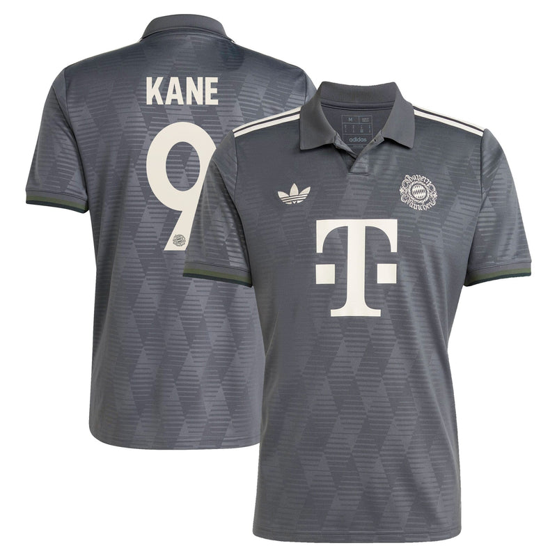 Harry Kane Bayern Munich adidas 2024/25 Wiesn Jersey - Gray