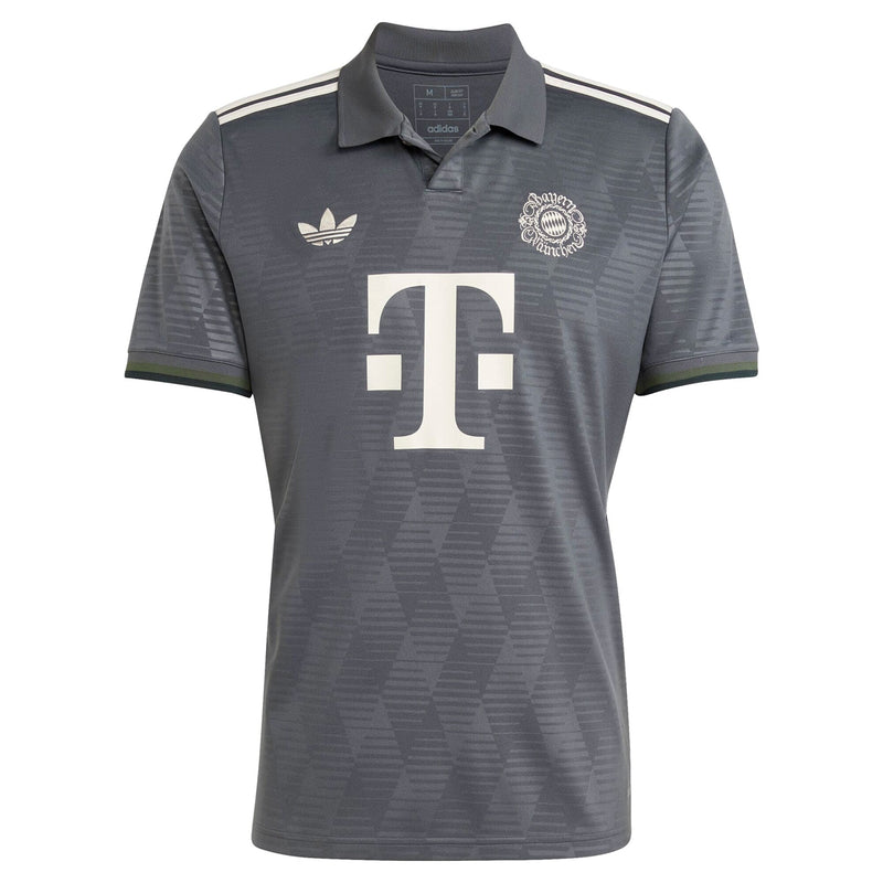 Harry Kane Bayern Munich adidas 2024/25 Wiesn Jersey - Gray