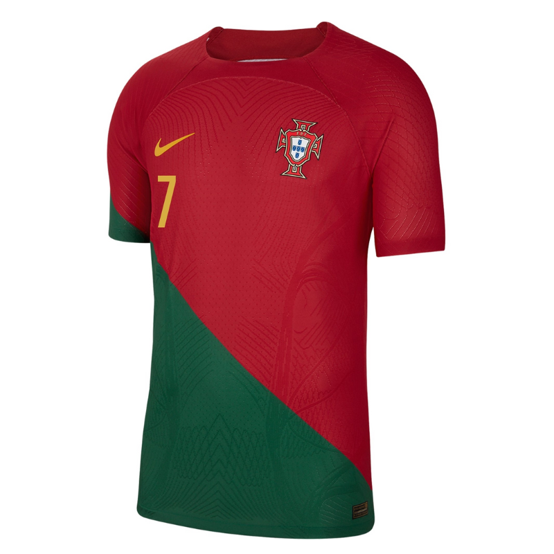 Cristiano Ronaldo 7 Portugal 23/24 Home Nike Jersey - Red