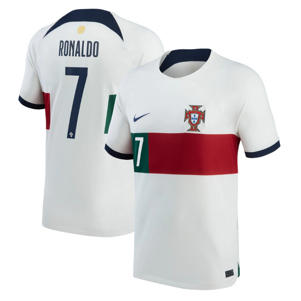 Portugal National Nike 2023/24 Away Stadium authentic Jersey Ronaldo 7 printing