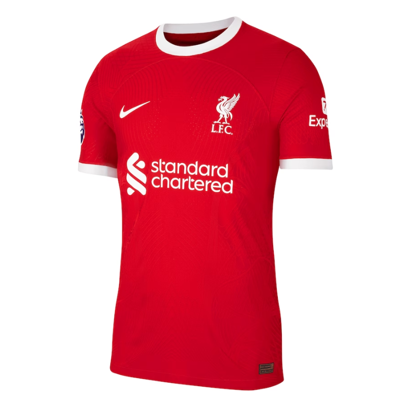 Virgil Van Dijk Liverpool Nike 2023/24 Home Player Authentic Jersey - Red