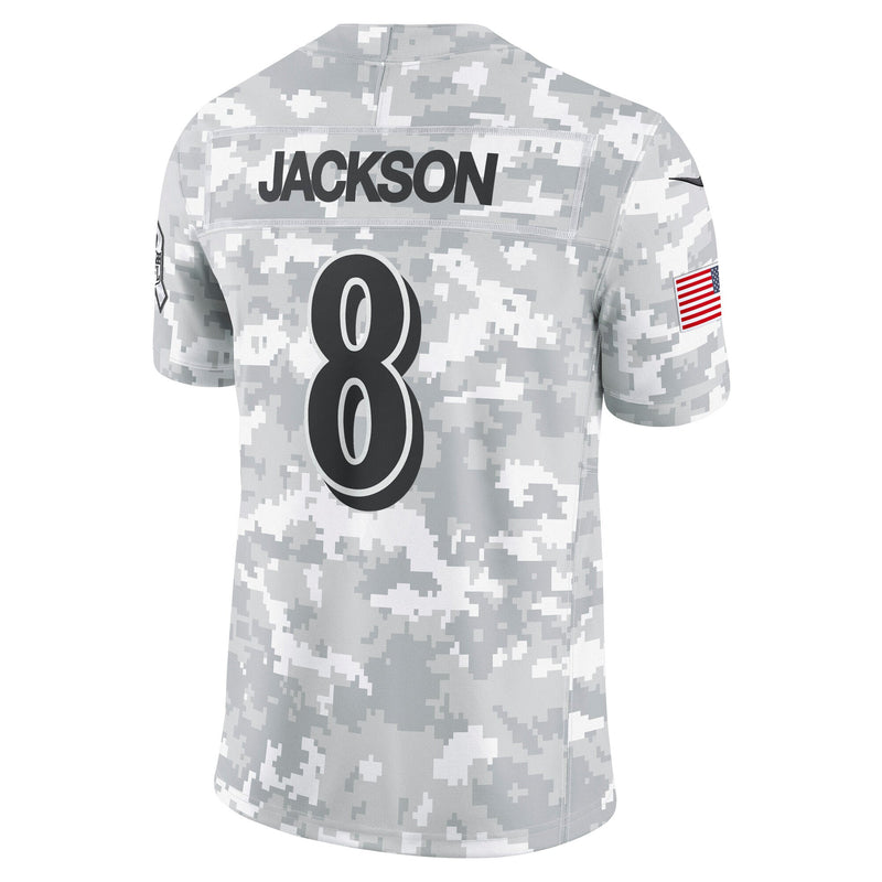 Baltimore Ravens Nike 2024 Salute to Service Jersey - Lamar Jackson - Mens