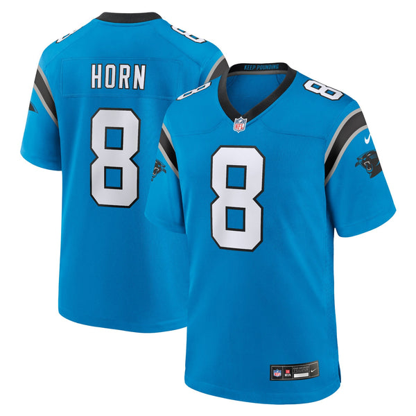 Carolina Panthers Nike Alternate Game Jersey - Blue - Jaycee Horn - Mens