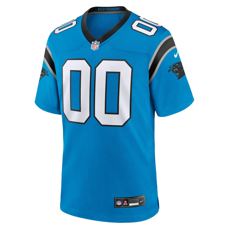 Carolina Panthers Nike Alternate Game Jersey - Custom - Mens