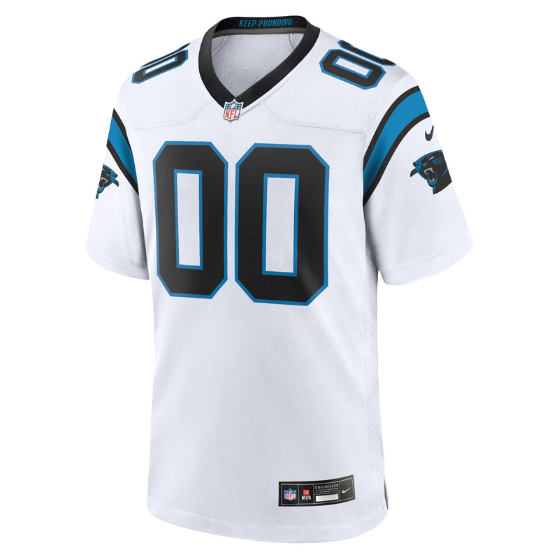 Carolina Panthers Nike Game Road Jersey - Custom - Mens