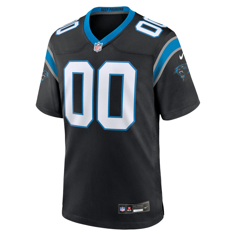 Carolina Panthers Nike Game Team Colour Jersey - Custom - Mens