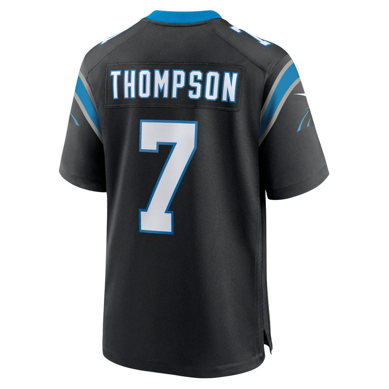 Carolina Panthers Nike Home Game Team Colour Jersey - Black - Shaq Thompson - Mens