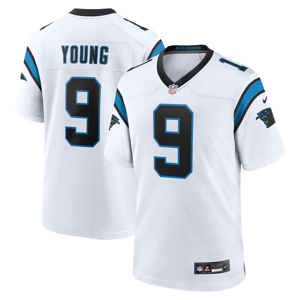 Carolina Panthers Nike Road Game Jersey 2023 NFL Draft First Round Pick - White - Bryce Young - Mens