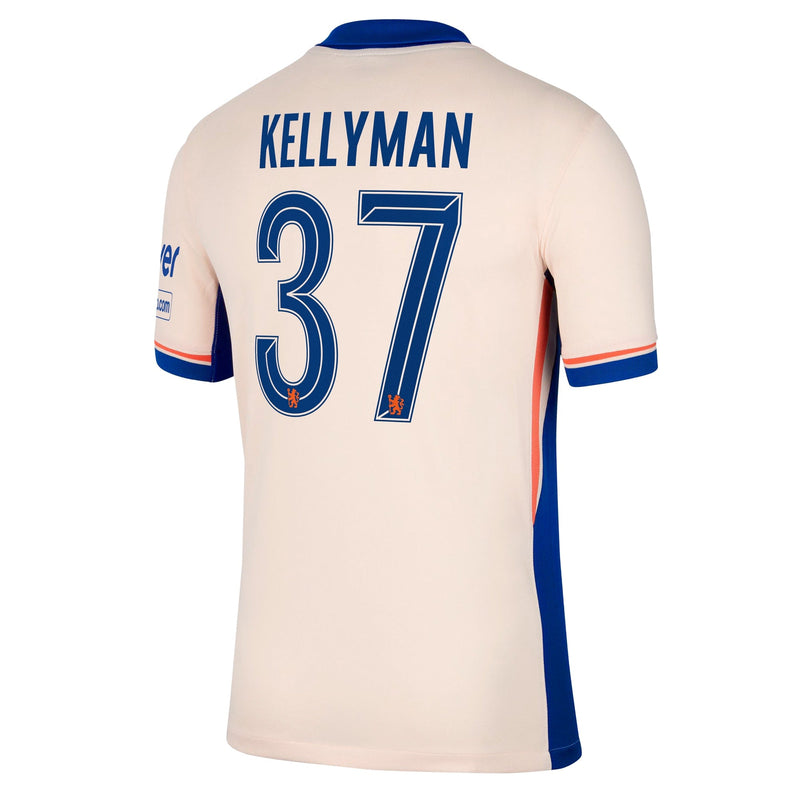 Chelsea Cup Nike Away Stadium Shirt 2024-25 with Kellyman 37 printing