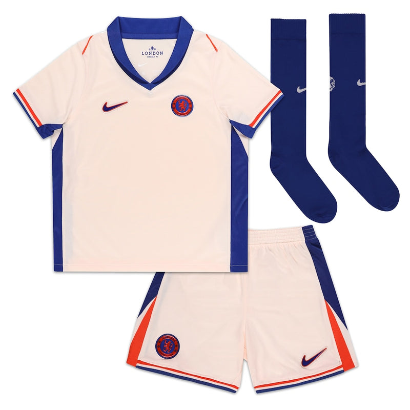 Chelsea Nike Away Stadium Kit 2024-25 - Little Kids with João Félix 14 printing