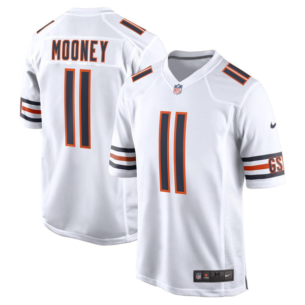 Chicago Bears Nike Game Road Jersey - White - Darnell Mooney - Mens