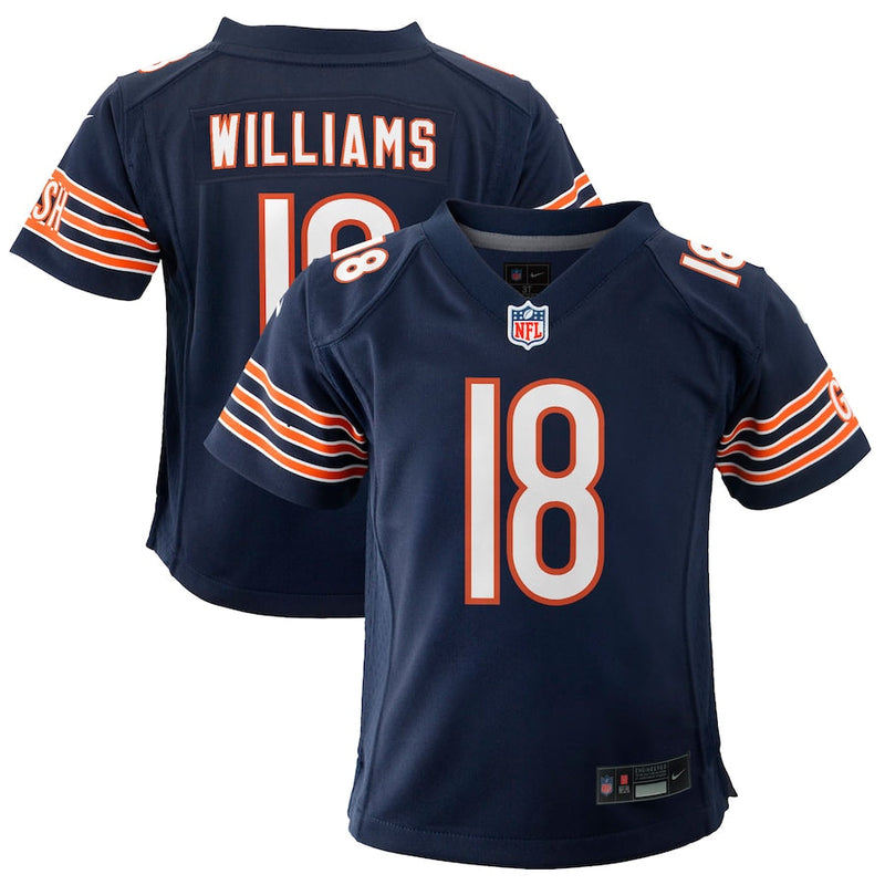 Chicago Bears Nike Game Home Jersey - Caleb Williams - Youth