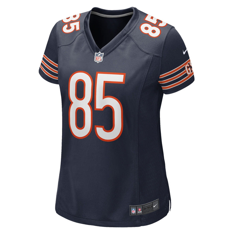 Chicago Bears Nike Home Jersey - Navy - Cole Kmet - Women