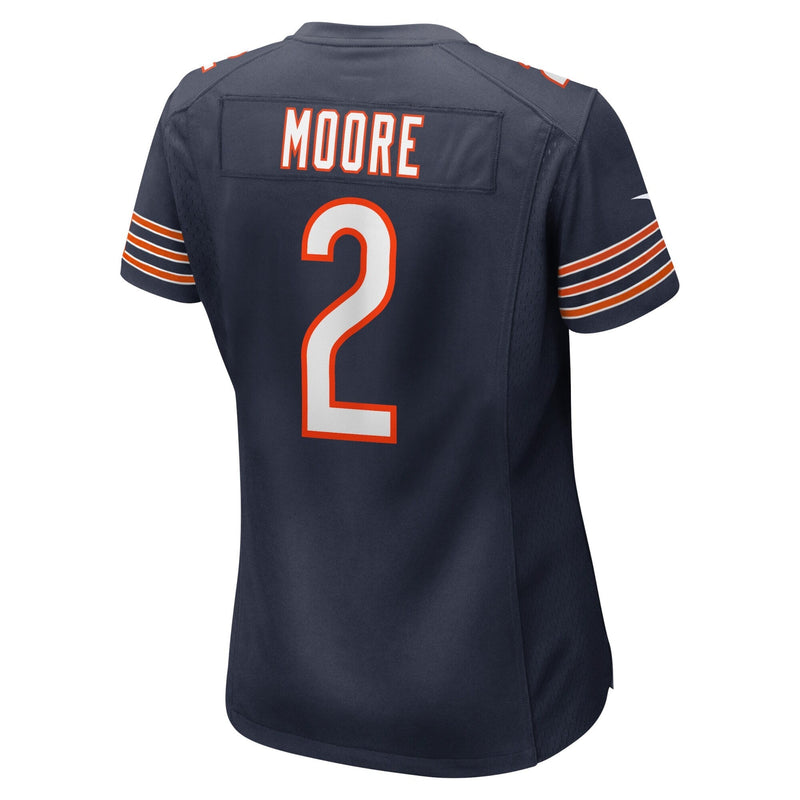 Chicago Bears Nike Game Home Jersey – Navy – DJ Moore - Women