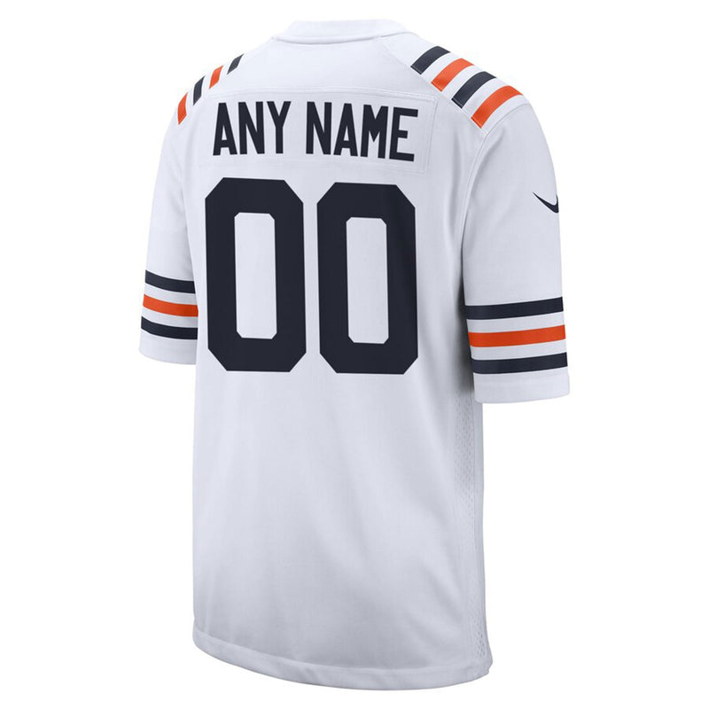 Chicago Bears Nike White 2019 Alternate Classic Game Jersey - Men's