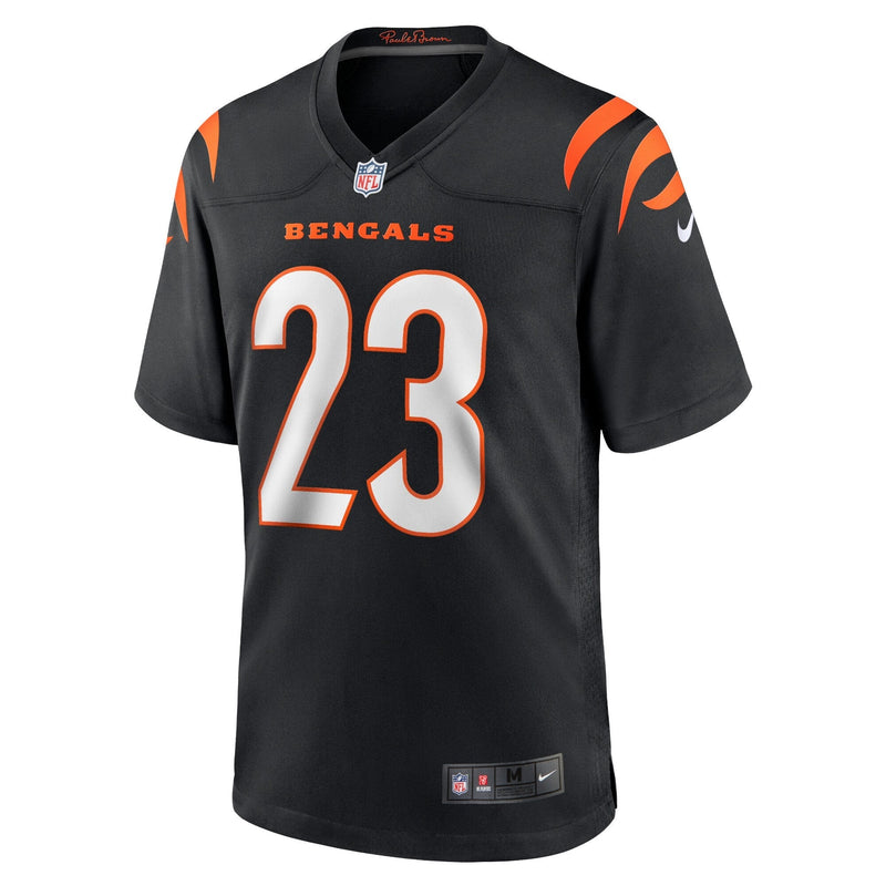 Cincinnati Bengals Nike Home Jersey - Black - Draft Pick 1 - Men