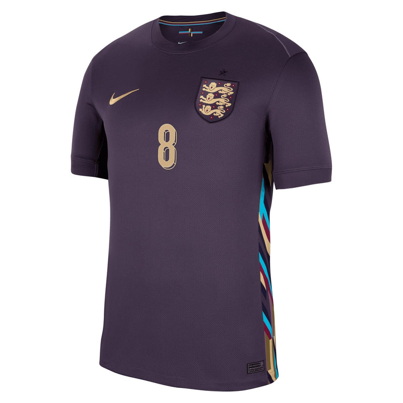 England Nike Away Stadium Shirt 2024 with Alexander-Arnold 8 printing