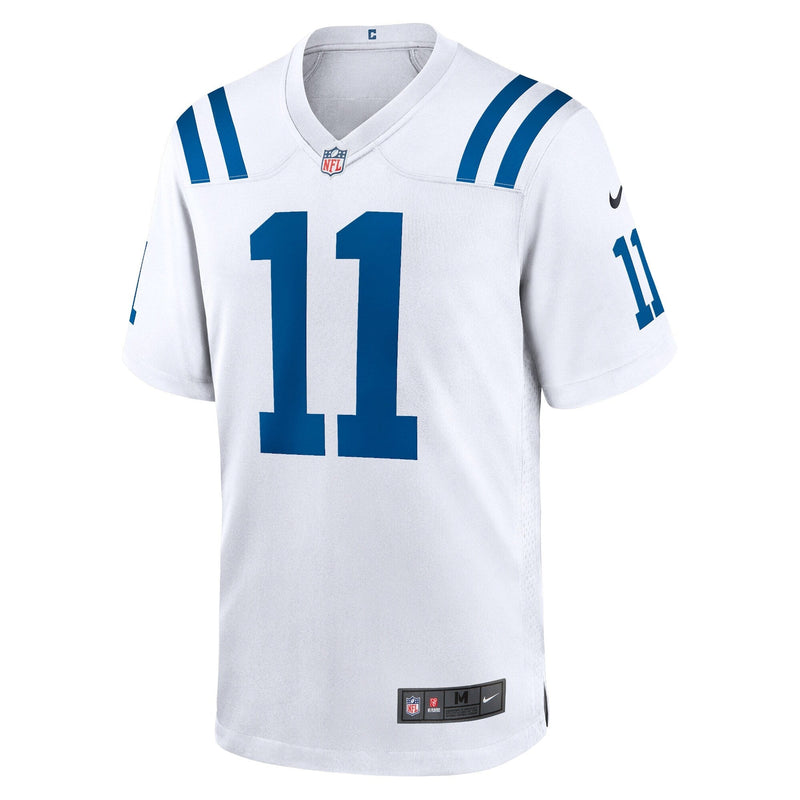 Indianapolis Colts Nike Game Road Jersey - White - Michael Pittman Jr. - Mens