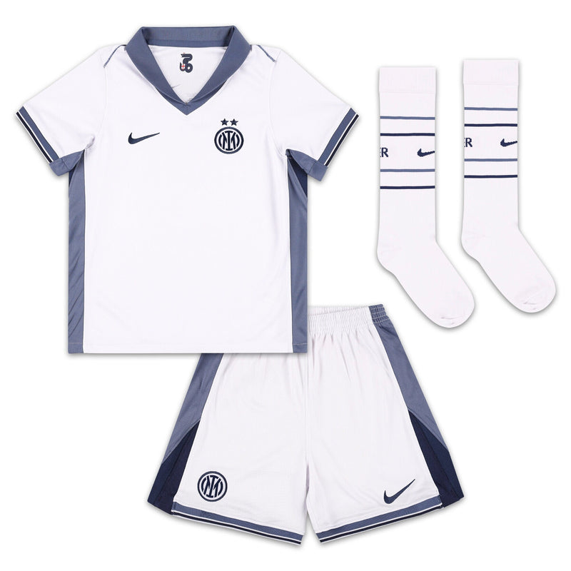 Inter Milan Nike Away Stadium Mini Kit 2024-25 - Little Kids