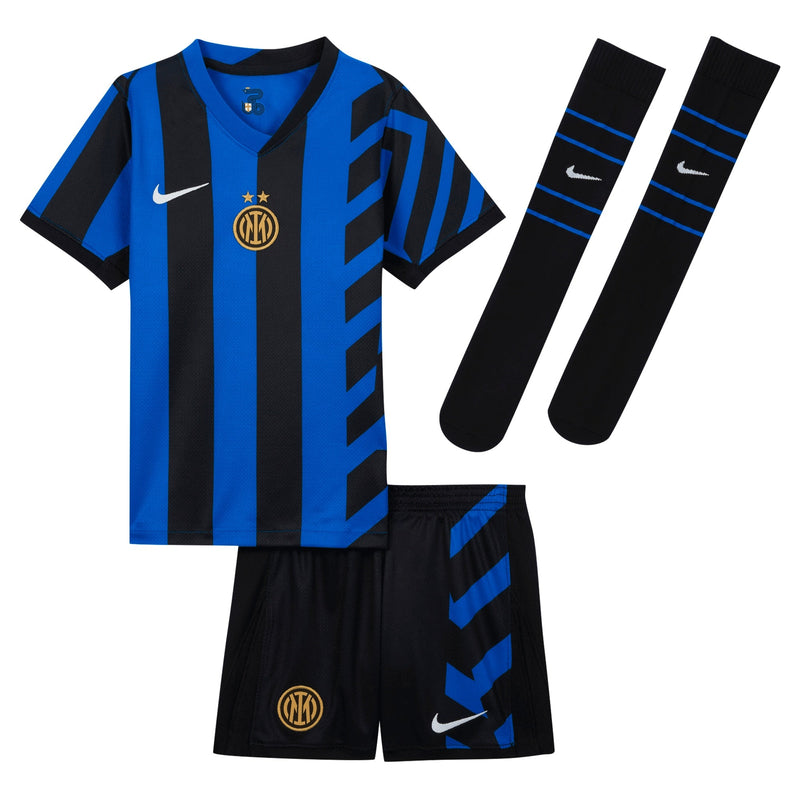 Inter Milan Nike Home Stadium Mini Kit 2024-25 - Little Kids