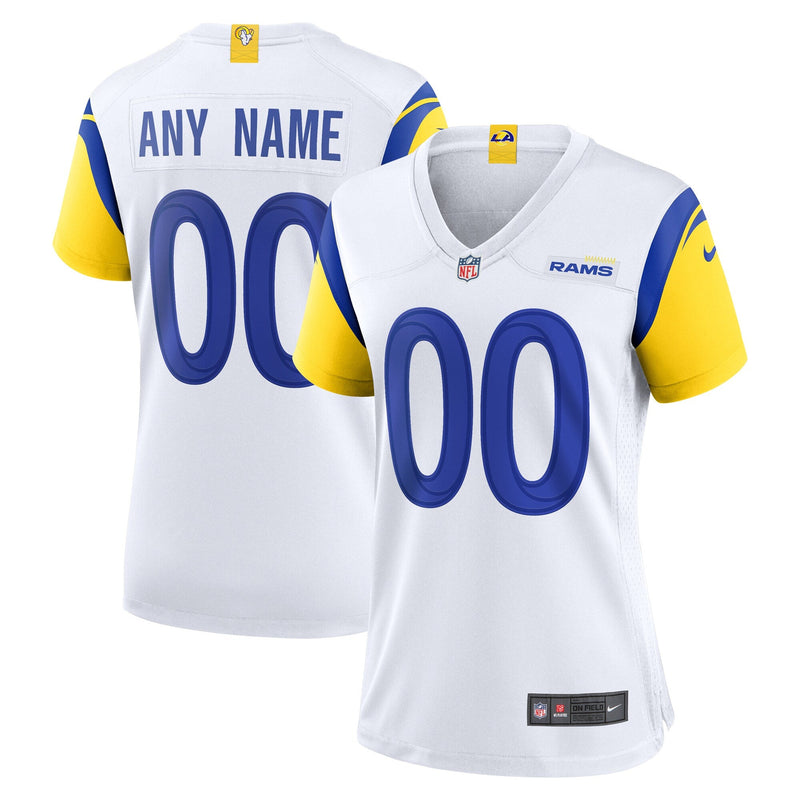 Los Angeles Rams Nike Game Alternate - Custom- Womens