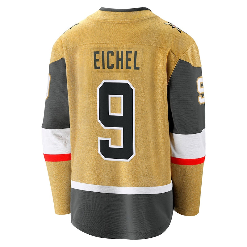 Jack Eichel Vegas Golden Knights Fanatics Alternate Premier Breakaway Player Jersey - Gold