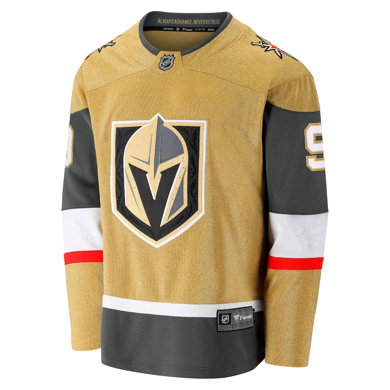 Jack Eichel Vegas Golden Knights Fanatics Alternate Premier Breakaway Player Jersey - Gold