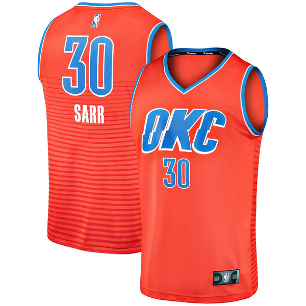 Olivier Sarr Oklahoma City ThunderBreak Player Jersey - Statement Edition - Orange