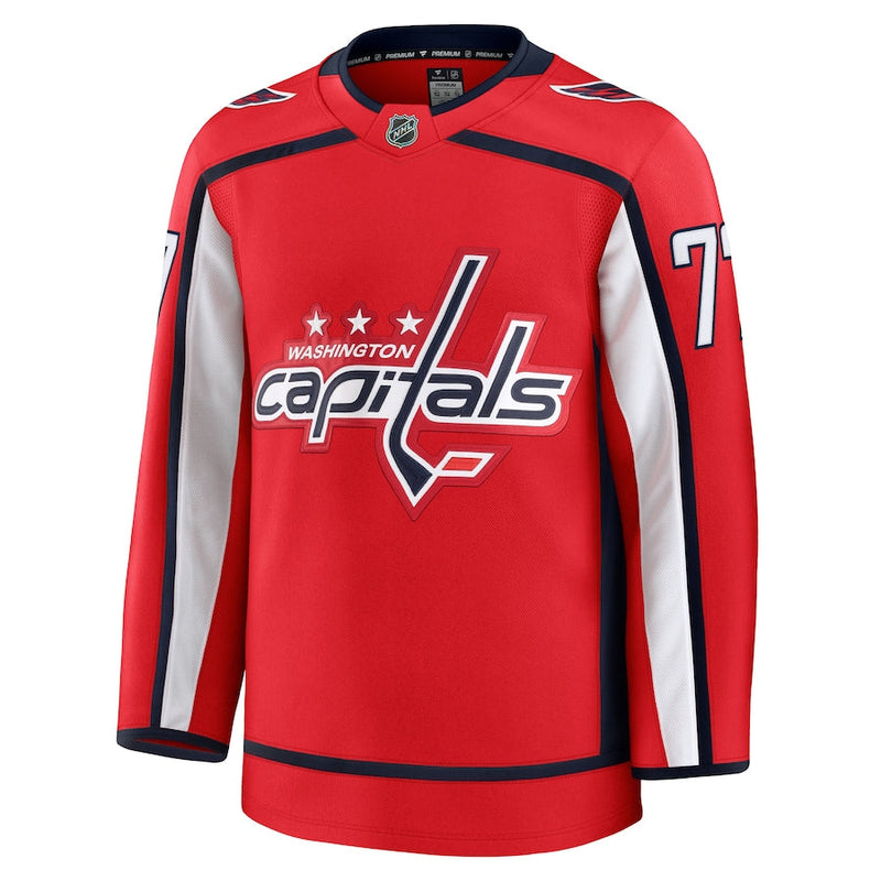 Men's Fanatics TJ Oshie Red Washington Capitals Home Premium Jersey