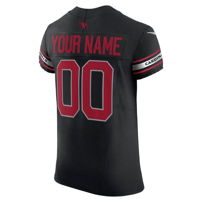 Arizona Cardinals Nike Vapor F.U.S.E. Elite Custom Jersey - Black