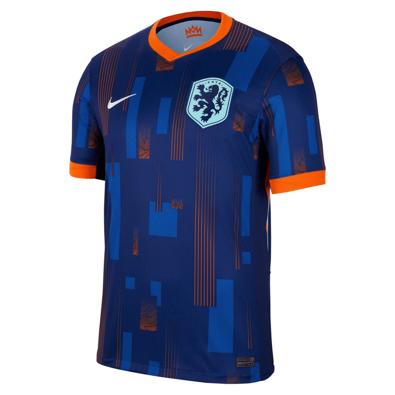 Netherlands National Team Nike 2024 Away Blank Jersey - Blue