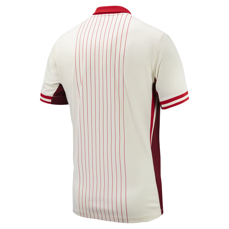 Canada Soccer Nike Men's 2024 Away Jersey - Cream