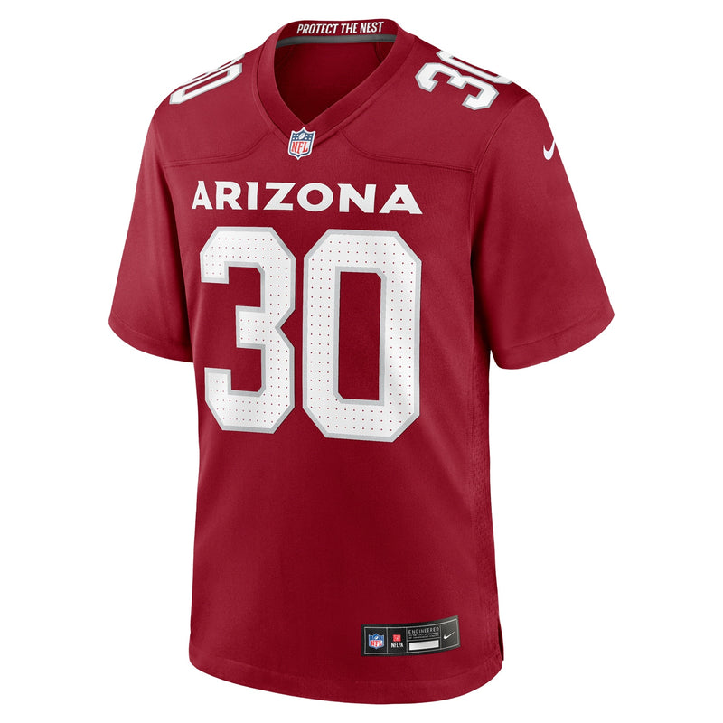 Darren Hall Arizona Cardinals Nike Team Game Jersey - Cardinal