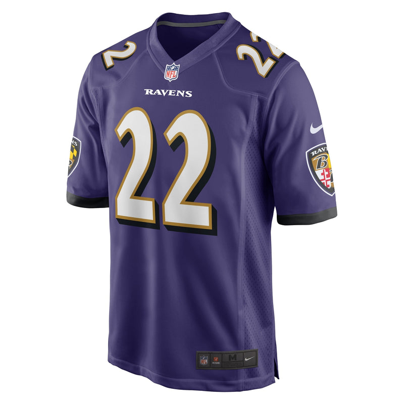 Derrick Henry Baltimore Ravens Nike Game Player Jersey - Purple