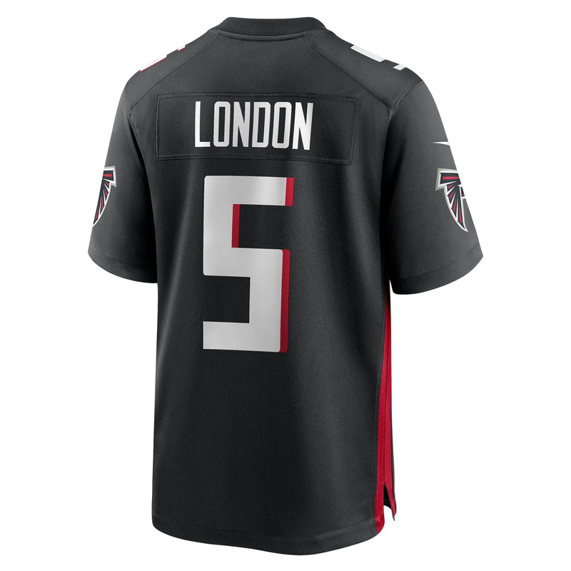 Drake London Atlanta Falcons Nike Player Game Jersey - Black